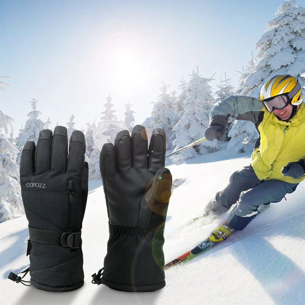 Touchscreen Gloves with Cold Protection for Men | Ideal for Outdoor Winter Activities