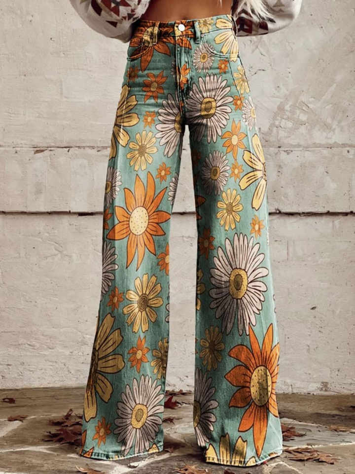 Cirilla - Palazzo Pants Floral