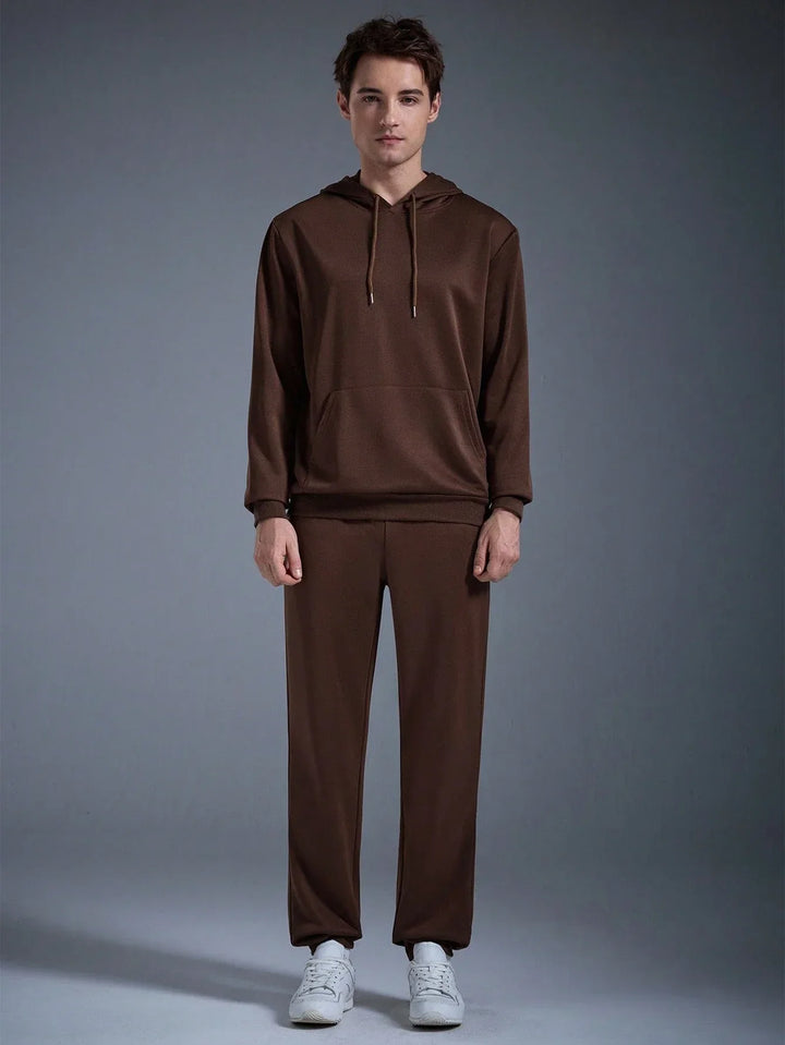 2-Piece Set with Hoodie and Pants for Men | Ideal for All Seasons