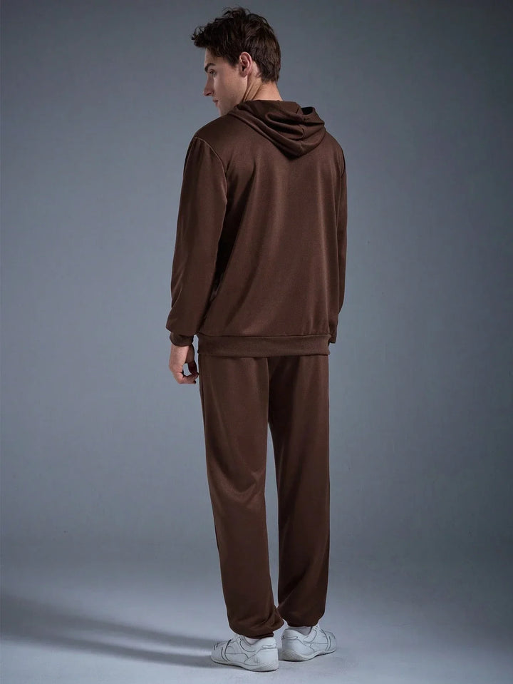 2-Piece Set with Hoodie and Pants for Men | Ideal for All Seasons