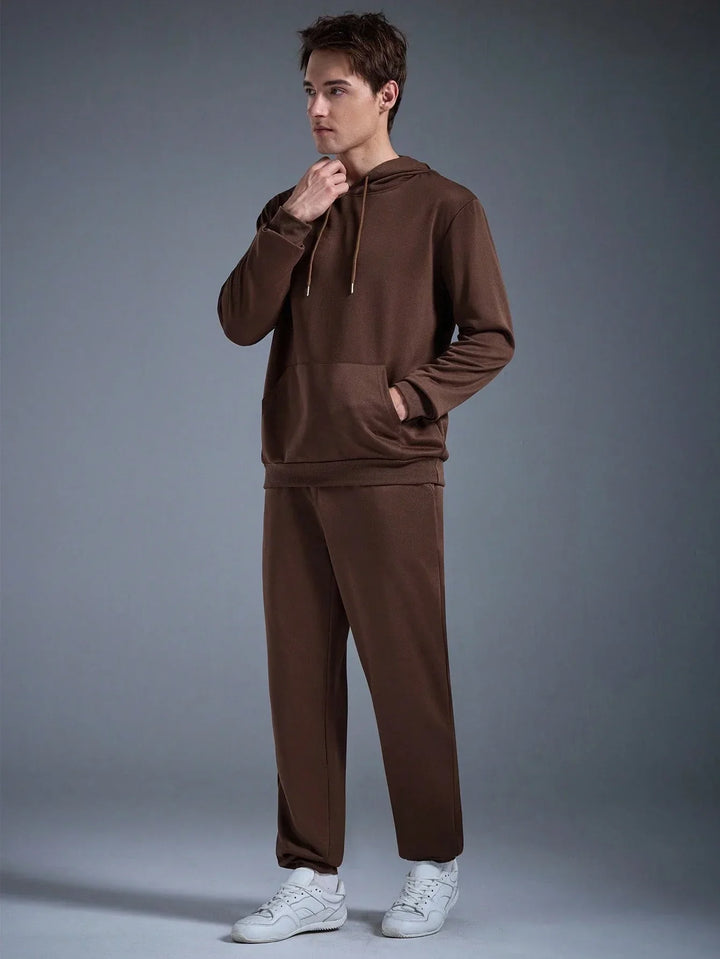 2-Piece Set with Hoodie and Pants for Men | Ideal for All Seasons