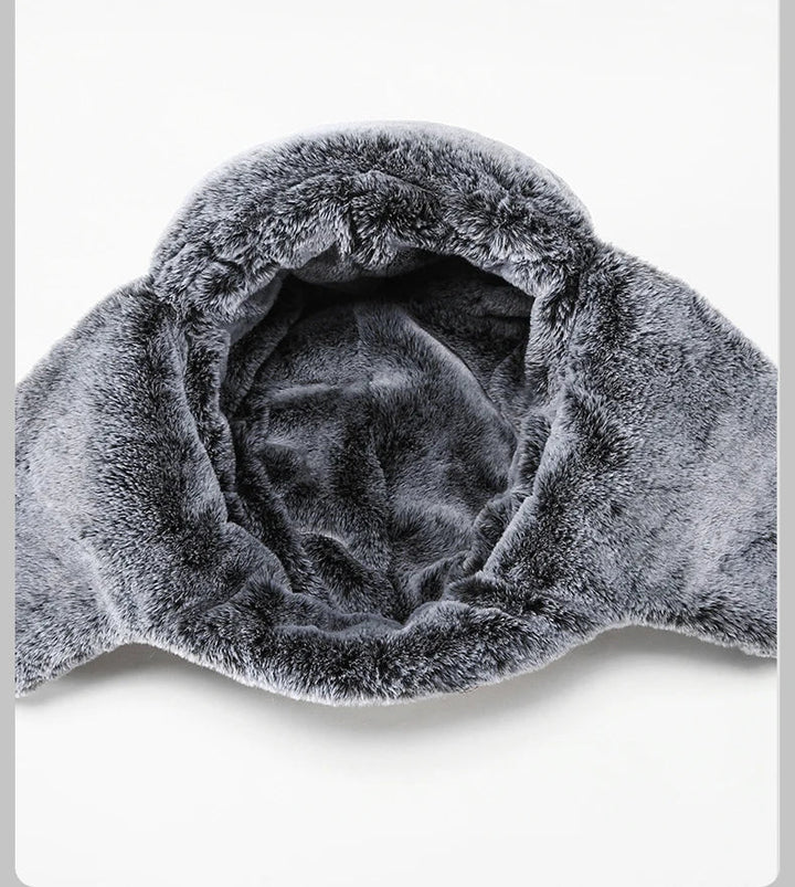 Winter Hat with Ear Covers and Adjustable Size for Adults | Ideal for Outdoor Activities