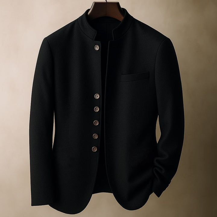Ivy Manhattan | WOOL JACKET STRAIGHT COLLAR