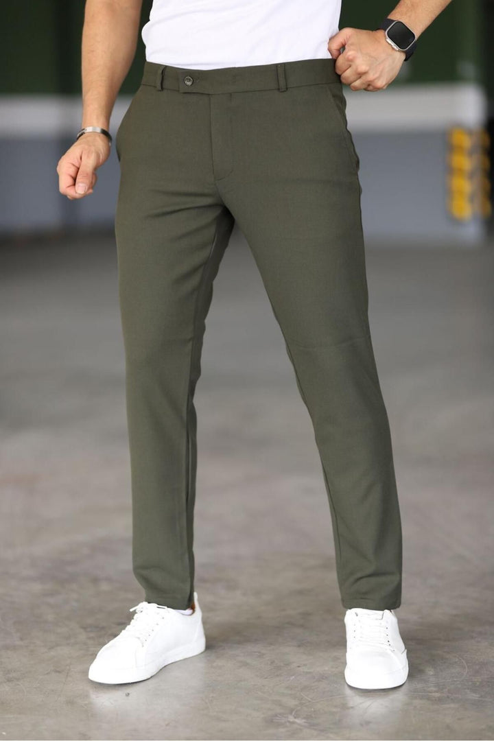 Slim Fit Chino Pants for Men | Ideal for Daily Activities