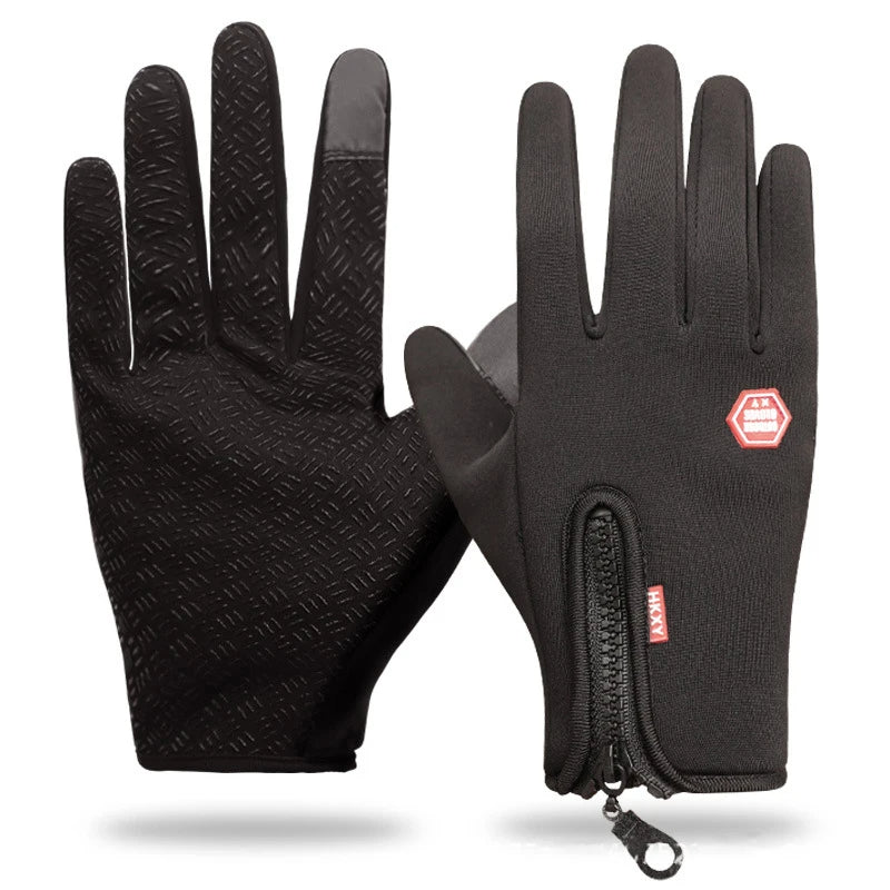 Ivy Manhattan | Touchscreen Gloves Zipper Adults
