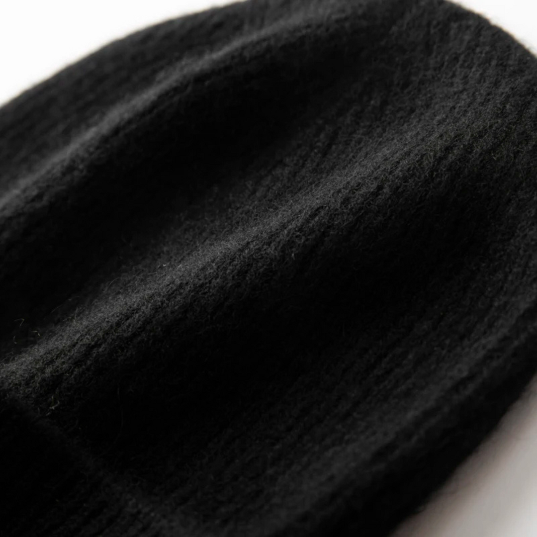 Ribbed Beanie with Cuff for Men | Ideal for Everyday Activities in Cold Season