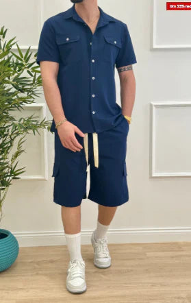 Ivy Manhattan | Buttoned Closure Set Ideal