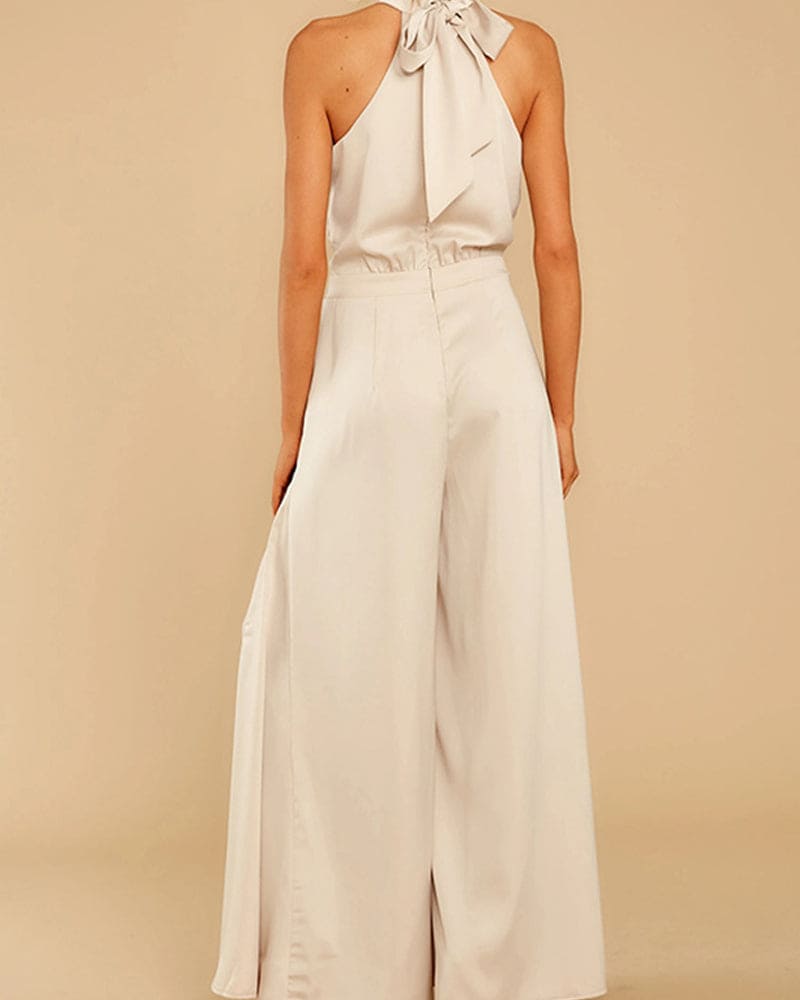Ivy Manhattan | Sloan Elegant Flared Jumpsuit