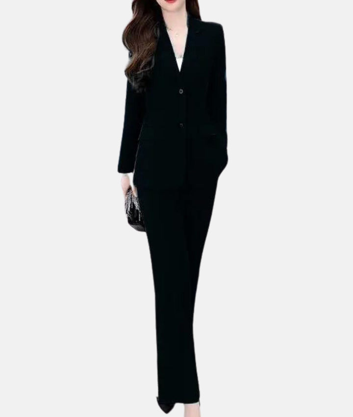 Ivy Manhattan | Shanaya Elegant Pantsuit Fitted