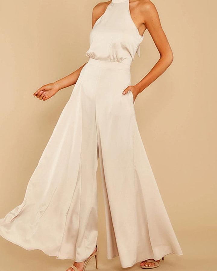 Ivy Manhattan | Sloan Elegant Flared Jumpsuit