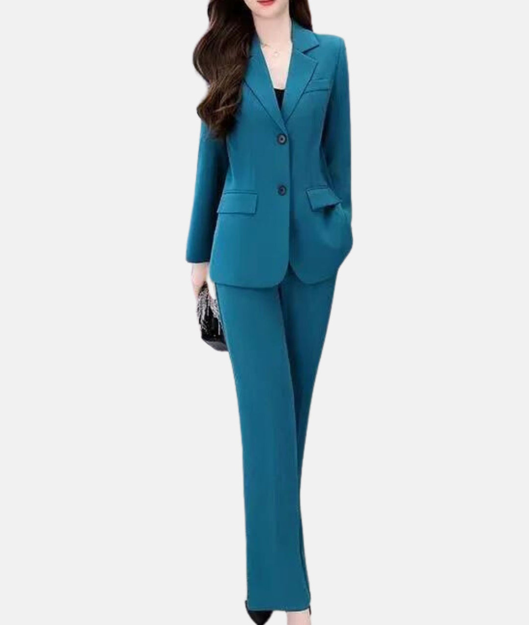 Ivy Manhattan | Shanaya Elegant Pantsuit Fitted