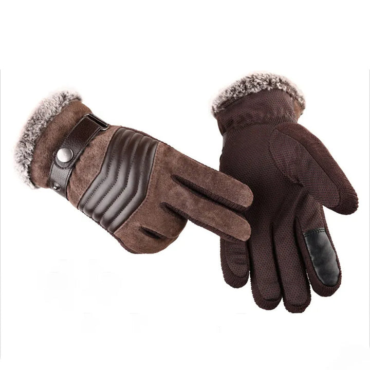 Winter Gloves with Touch Screen Function for Men | Ideal for Outdoor Activities