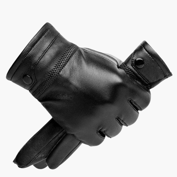 Men's Gloves with Adjustable Closure | Ideal for Winter and Commuting