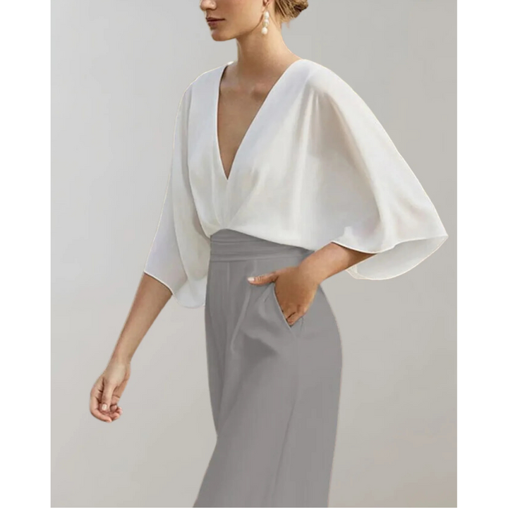 Ivy Manhattan | Azeneth Fitted Jumpsuit in