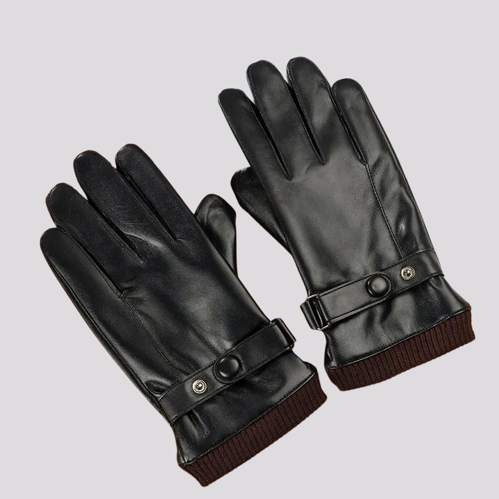 Men's Fitted Gloves with Classic Design | Ideal for the Autumn Season