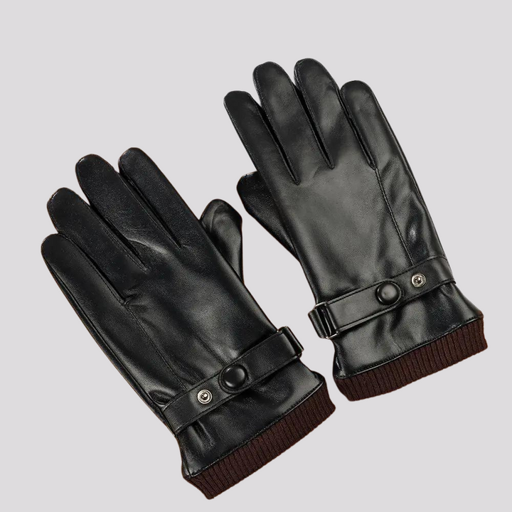 Men's Fitted Gloves with Classic Design | Ideal for the Autumn Season