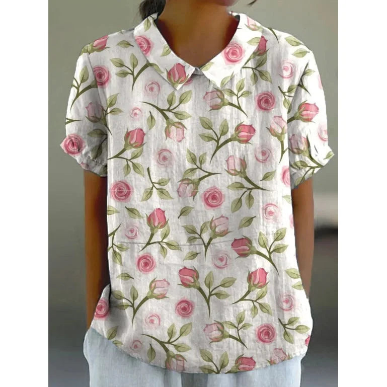 Anisa | RETRO FLORAL SHIRT