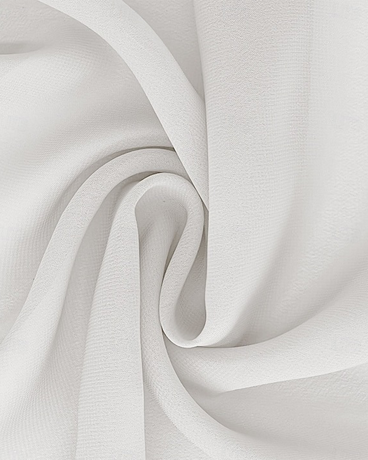 Elegant Puff-Sleeved V-Neck Dress