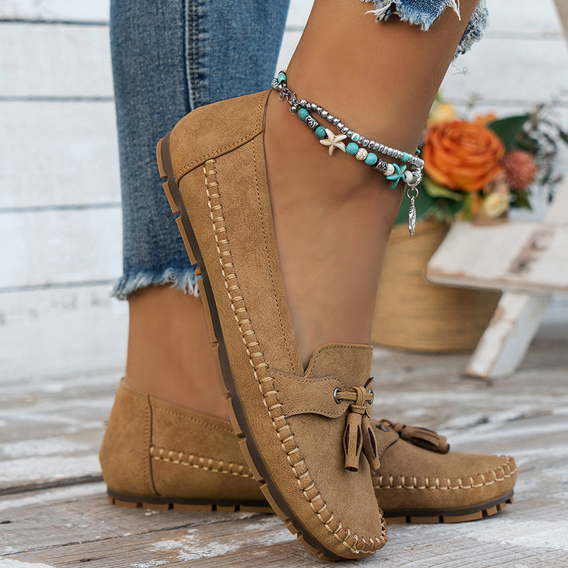 Reagan - Classic Bow Loafers