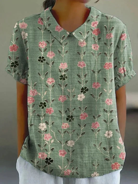 Anisa | RETRO FLORAL SHIRT