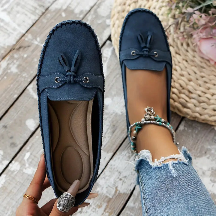 Reagan - Classic Bow Loafers