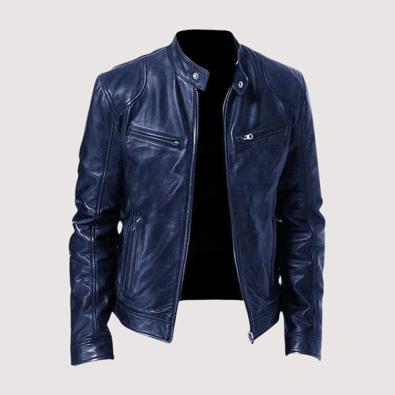 DUMONT LYON | ELEGANT HIGH-END LEATHER JACKET FOR MEN