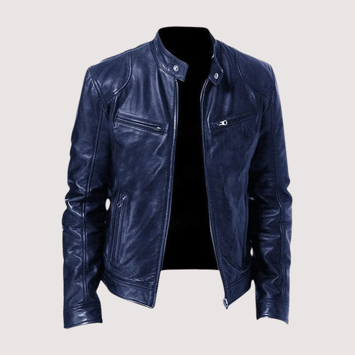DUMONT LYON | ELEGANT HIGH-END LEATHER JACKET FOR MEN