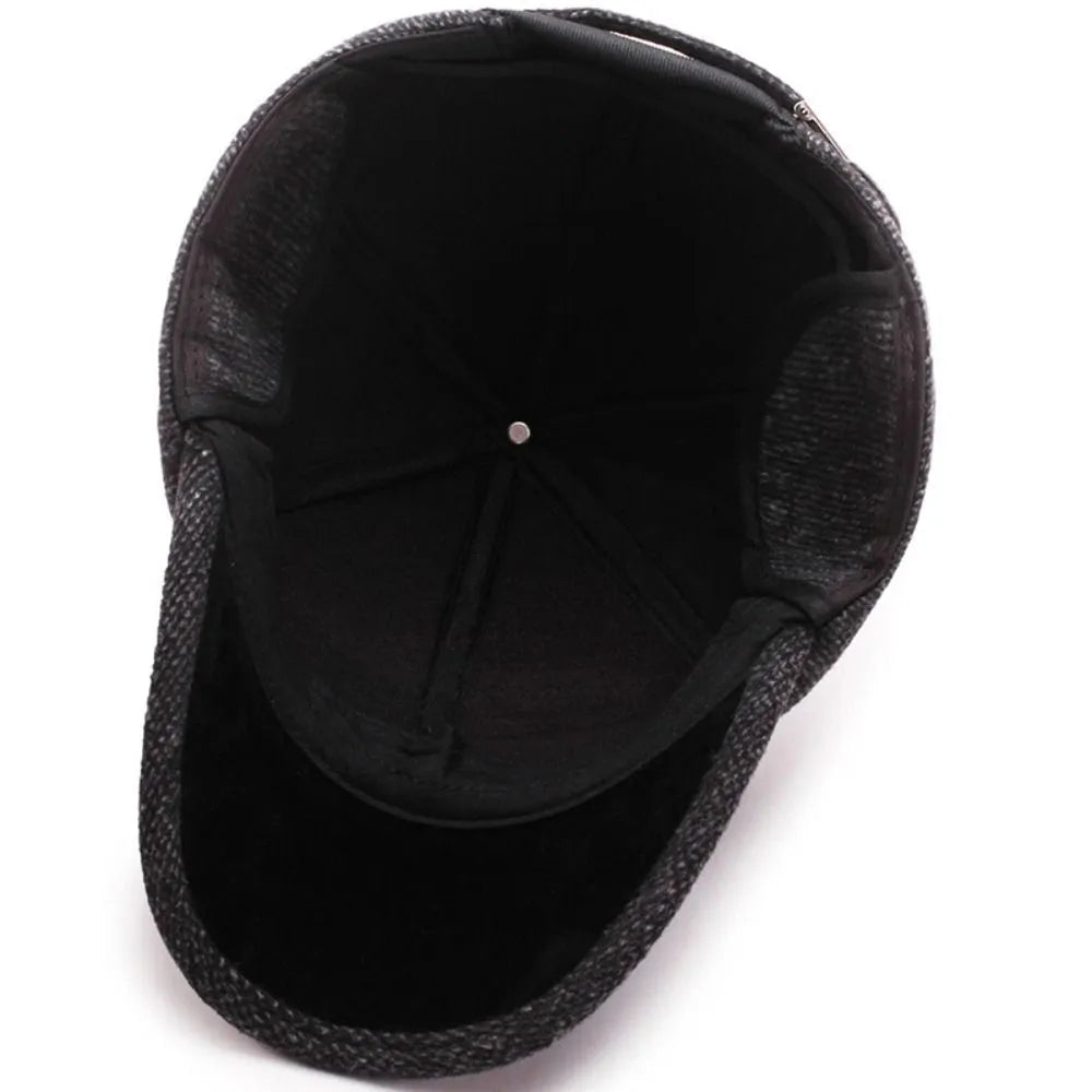 Winter Cap with Ear Flaps and Adjustable Size for Adults | Ideal for the Cold Season