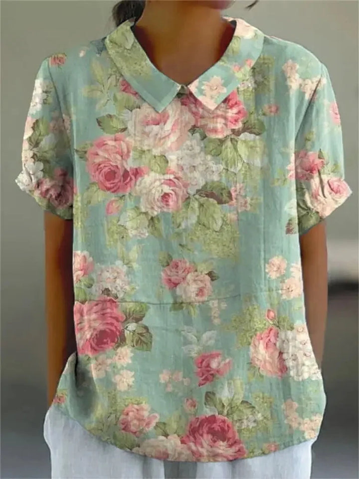 Anisa | RETRO FLORAL SHIRT
