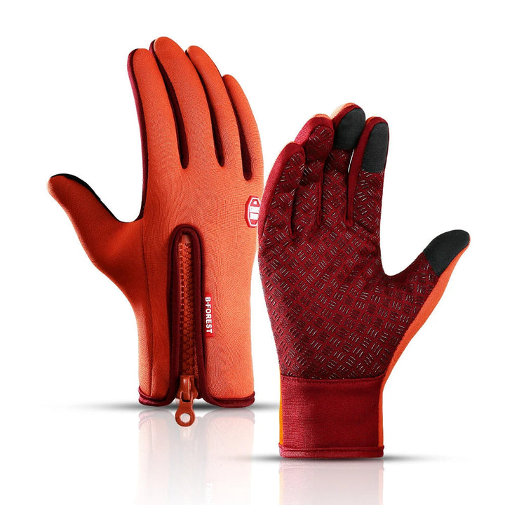 Ivy Manhattan | Touchscreen Gloves Zipper Adults
