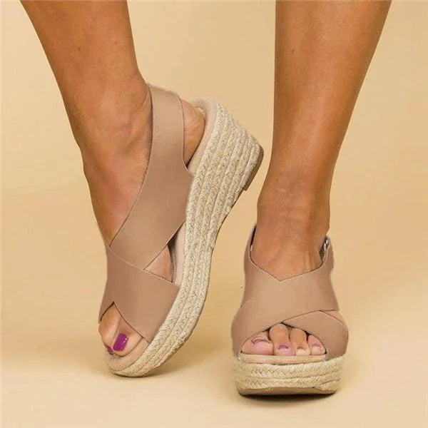 Comfortable and Classic Wedge Sandals for Women