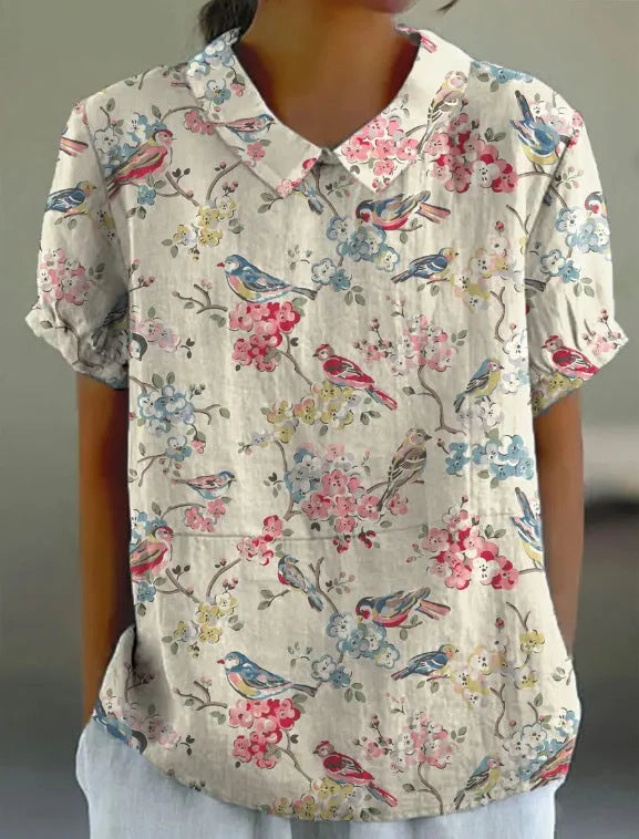 Anisa | RETRO FLORAL SHIRT