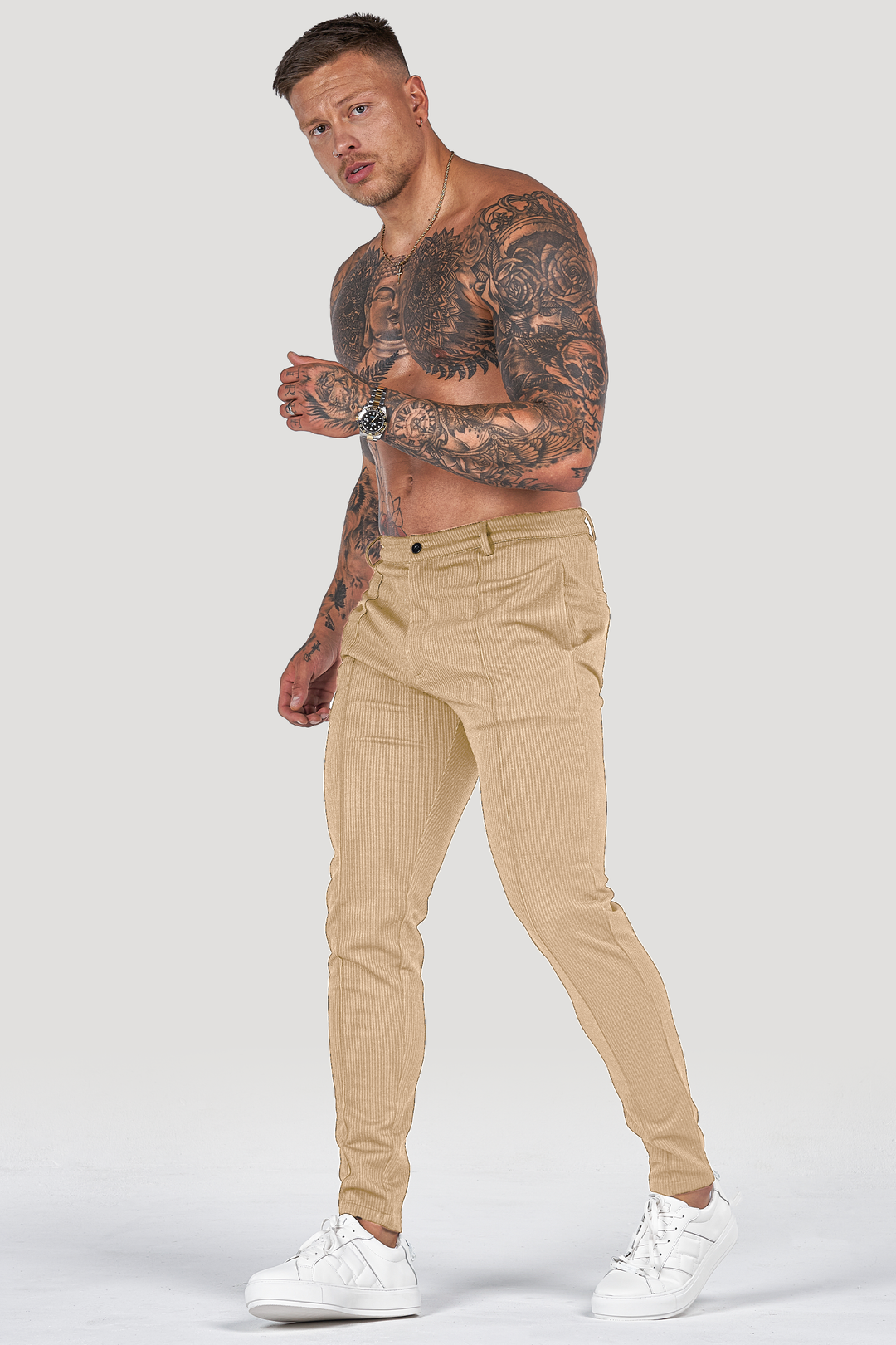 Men's Classic Fit Trousers | Ideal for Work and Casual Occasions