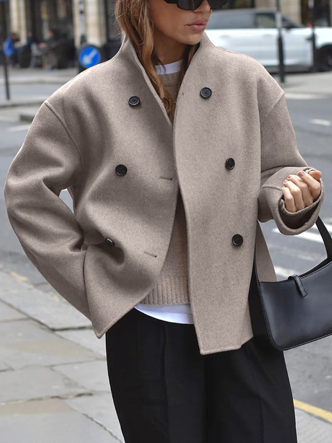 Ivy Manhattan | Blair Elegant Button Coat