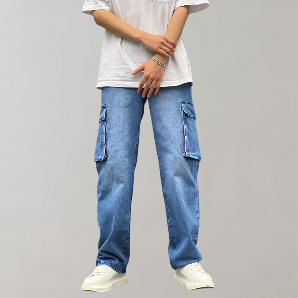 Straight Cut Pants for Men | Ideal for Work and Leisure