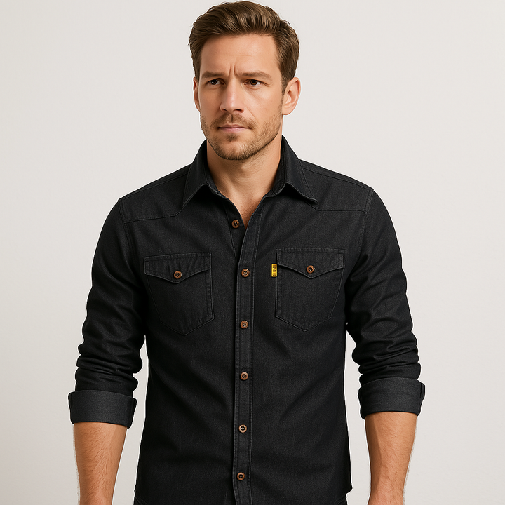 Ivy Manhattan | SLIM DENIM SHIRT