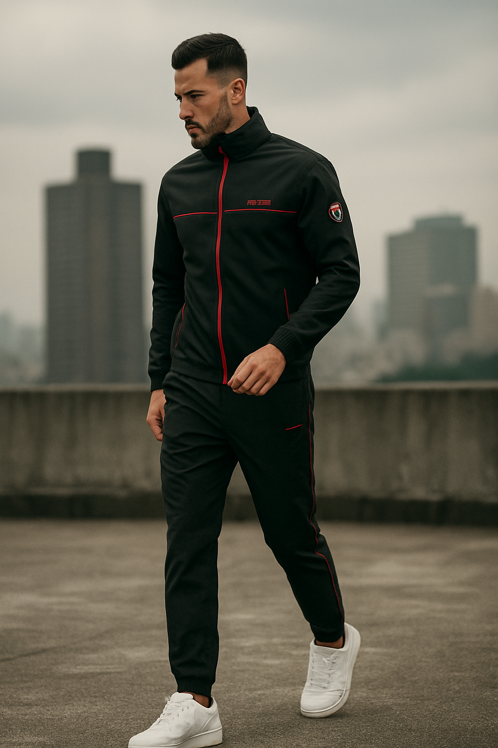 Ivy Manhattan | Tracksuit Contrasting Details Ideal