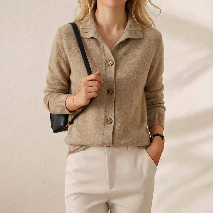 Ivy Manhattan | Cotton Button Vest Collar