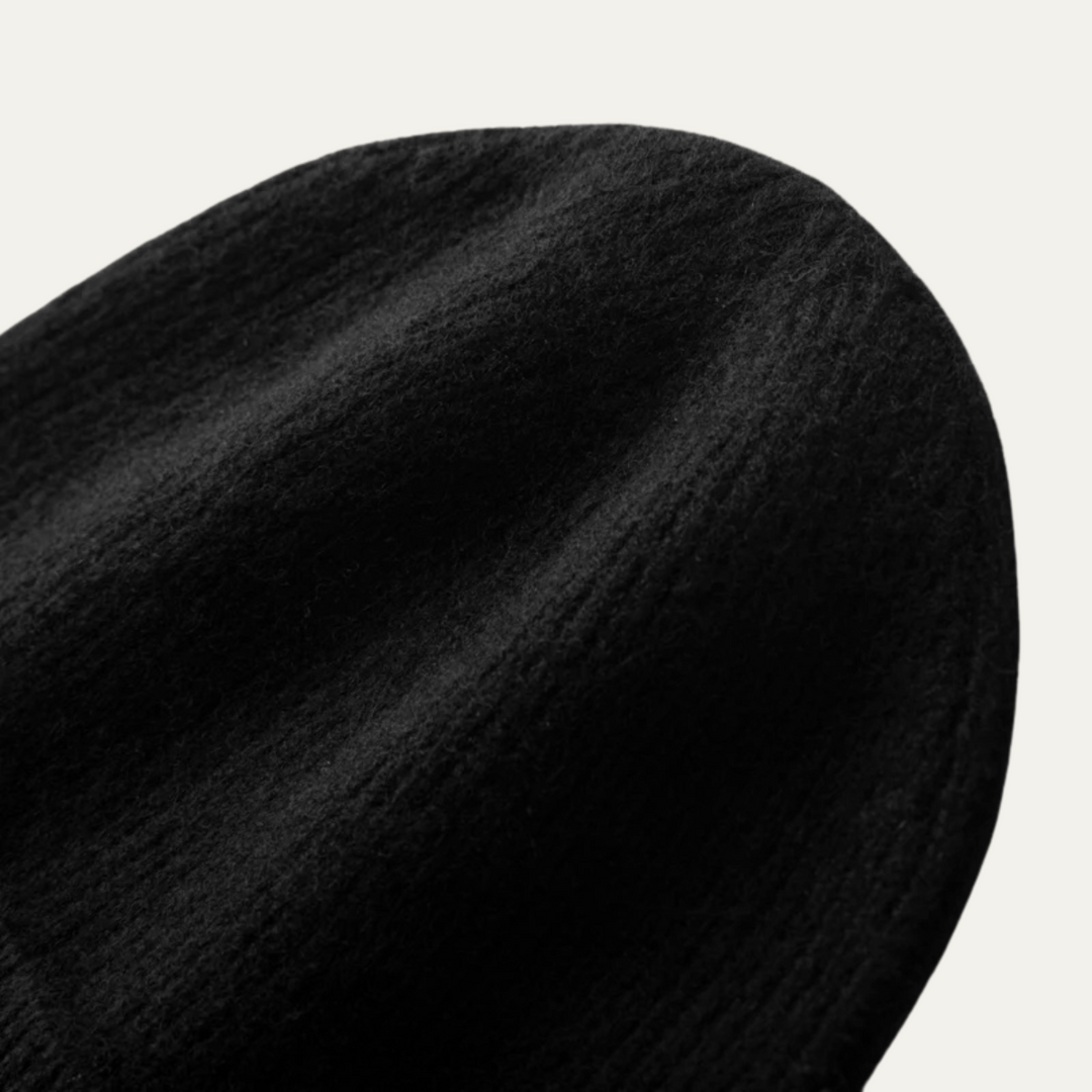 Ribbed Beanie with Cuff for Men | Ideal for Everyday Activities in Cold Season