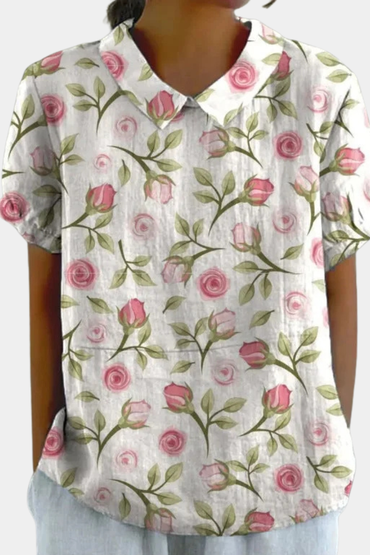 Anisa | RETRO FLORAL SHIRT