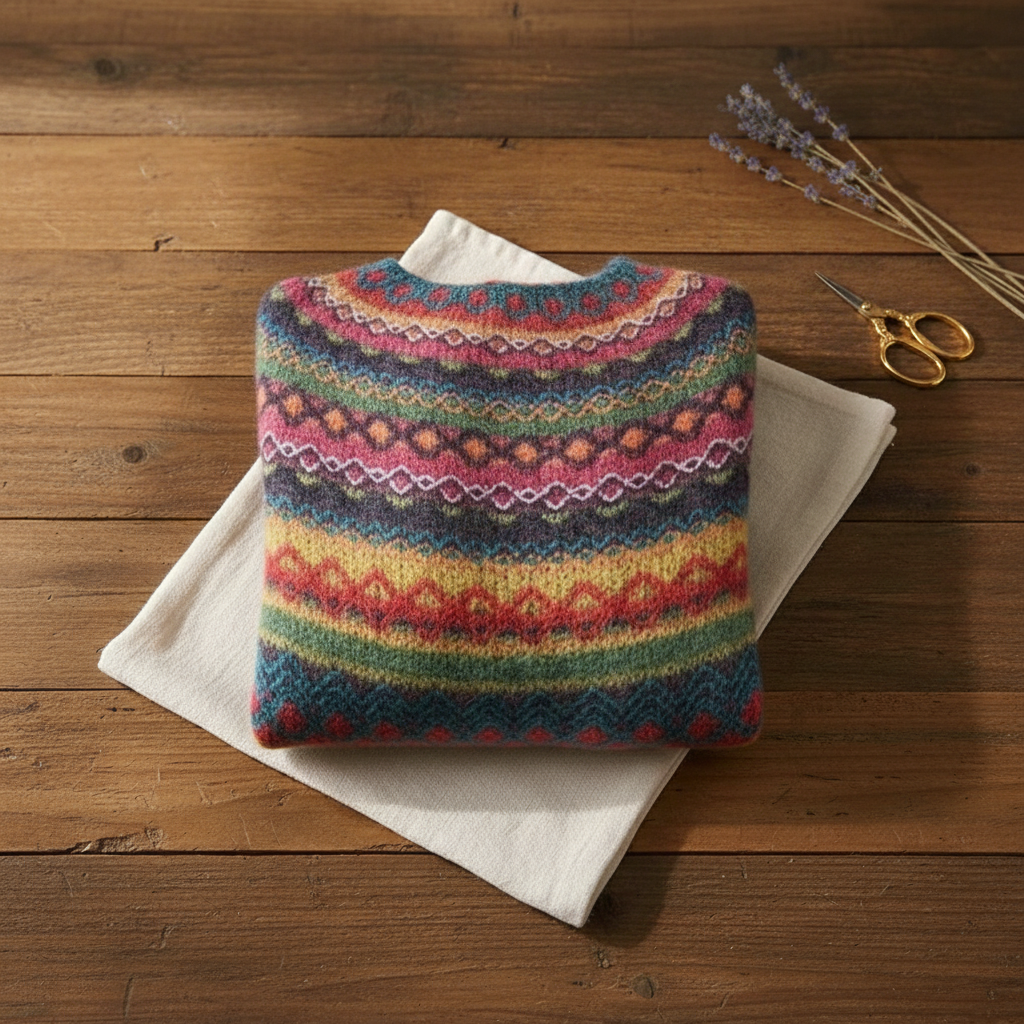 Ivy Manhattan | Cotton Sweater Rainbow Fair