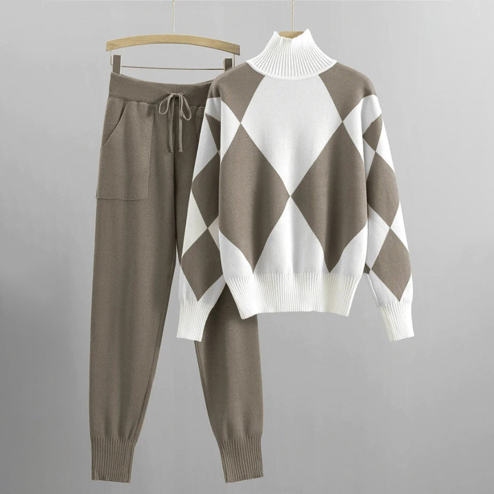 Malene | Women's High Neck Two-Piece Tracksuit