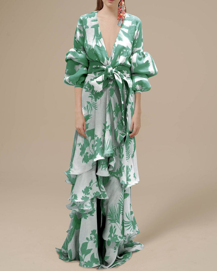 Ivy Manhattan | Florence Printed Chiffon Evening
