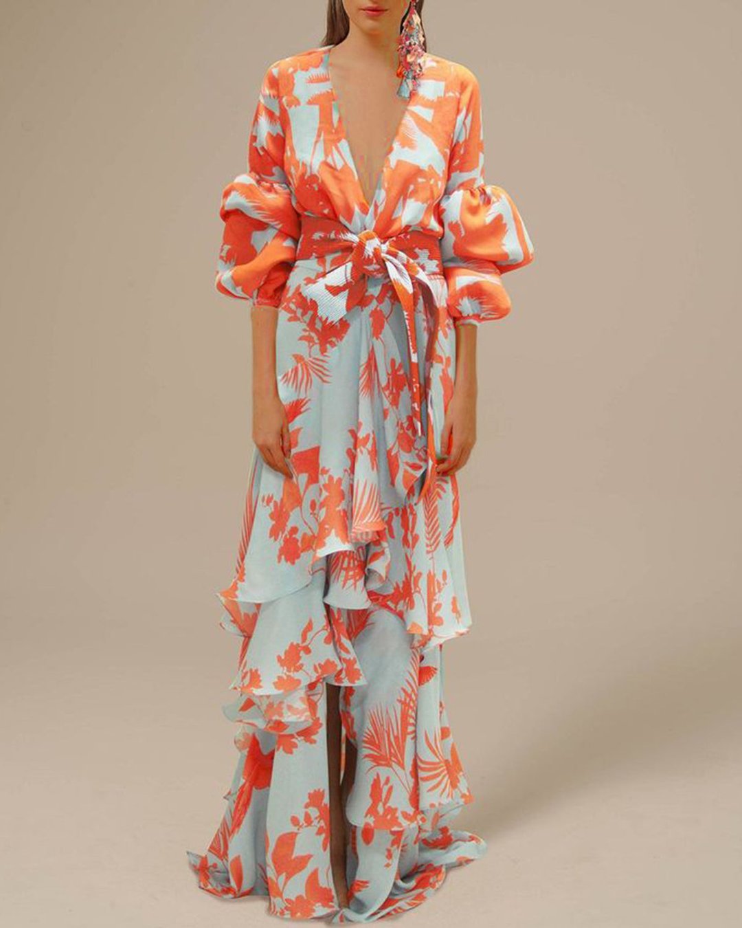 Ivy Manhattan | Florence Printed Chiffon Evening