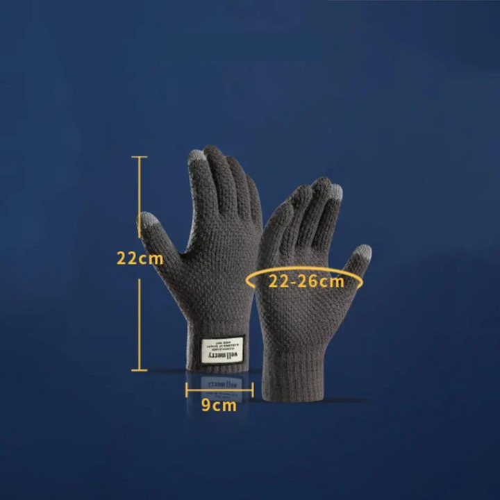 Knitted Touchscreen Gloves for Women and Men | Ideal for Winter