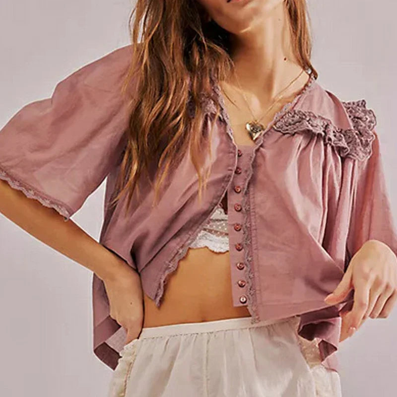Ivy Manhattan | Ruffle Blouse
