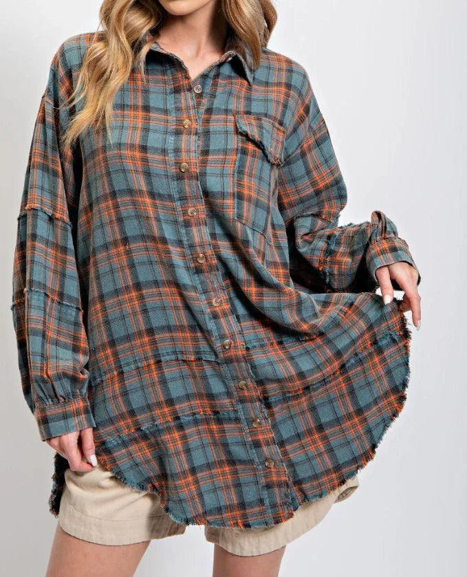 Ivy Manhattan | Evergreen Valley Plaid Flannel