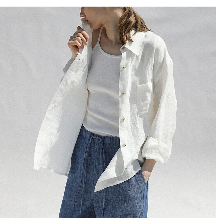 Ivy Manhattan | Linen Blouse