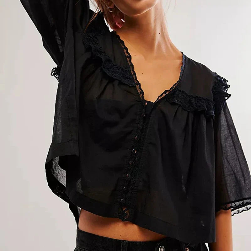 Ivy Manhattan | Ruffle Blouse