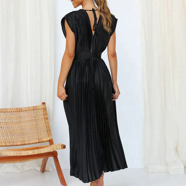 Ivy Manhattan | Denise Elegant Pleated Dresses